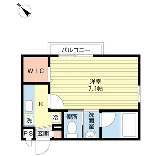 フェリエ・テスタ【2階】の間取り