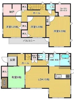 熊本県熊本市中央区琴平1【一戸建】の間取り