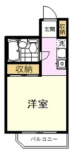 東京都国立市谷保【マンション】の間取り