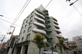 大阪府大阪市東住吉区山坂1【マンション】の外観