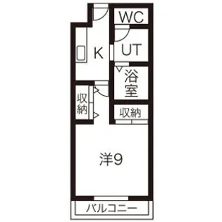 ハイツ真澄【1階】の間取り