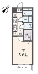 メゾン日比【2階】の間取り