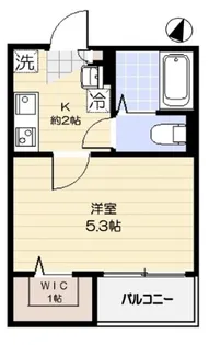 東京都北区赤羽南2【アパート】の間取り