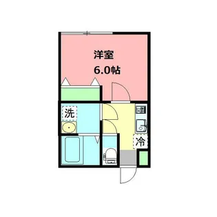 アーニャ南栗原【1階】の間取り