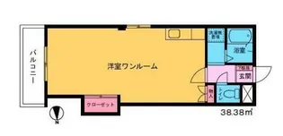 ハイツアカツキ【2階】の間取り