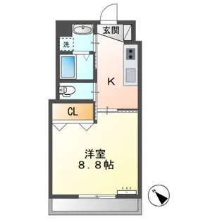 フェリーチェ【3階】の間取り