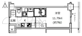 TFレジデンス川崎殿町EAST【3階】の間取り