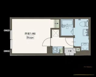 Agrande Hitotsubashi-gakuen【3階】の間取り