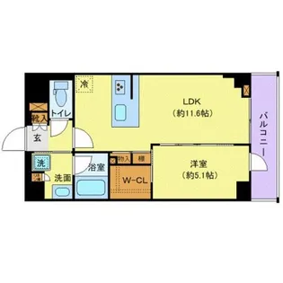 東京都足立区竹の塚4【マンション】の間取り