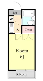 サンフラワー【1階】の間取り