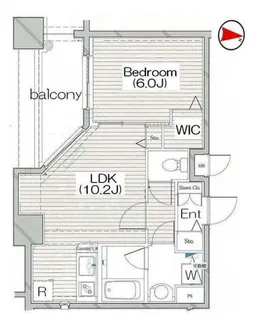 グランヴァン両国II【3階】の間取り