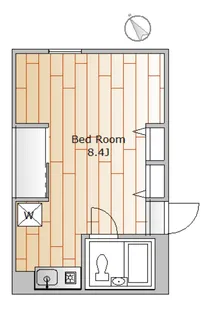 ジュネス洗足【4階】の間取り