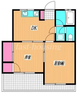 パールハイツ【1階】の間取り