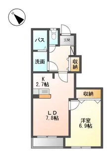 ネオ・ブリーズ【1階】の間取り
