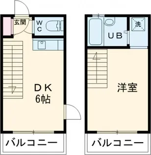 東京都調布市布田4【一戸建】の間取り