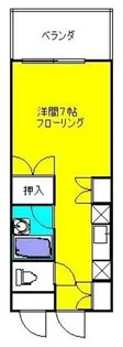 コスモスハイムC【3階】の間取り