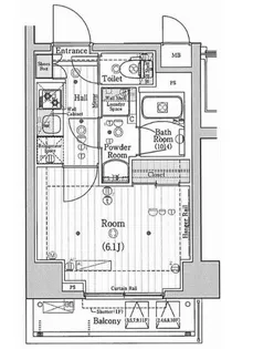 リライア吉野町III【5階】の間取り