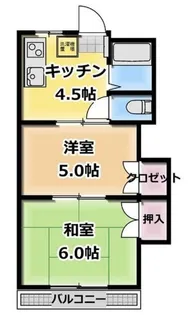 ダイヤパレス【2階】の間取り