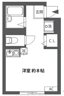 エピソード千束【1階】の間取り