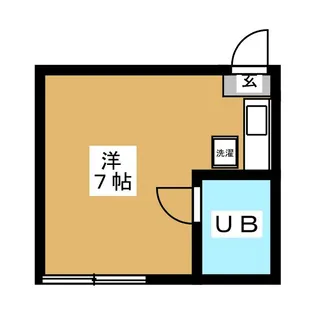 メゾンリッシュ海神【2階】の間取り