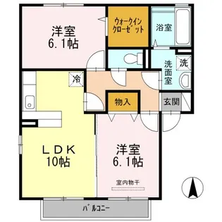 プリマベーラ【2階】の間取り