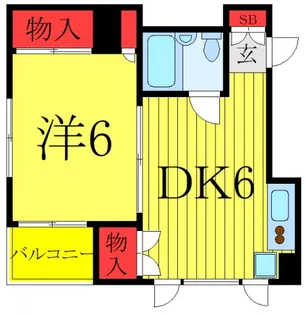 グレインマンション【3階】の間取り