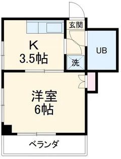 エレガンス金沢文庫【4階】の間取り