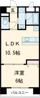 カスタリア新宿【10階】の間取り