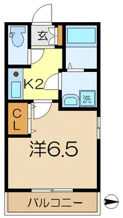 エクリール【2階】の間取り