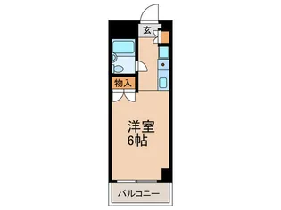 シャトー川島【3階】の間取り