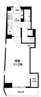 ホワイトビル【4階】の間取り