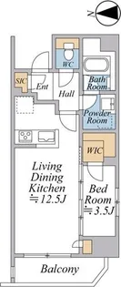 A-standard本郷三丁目【6階】の間取り