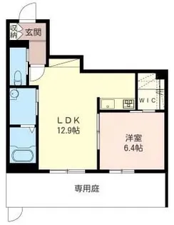 プランドール【1階】の間取り