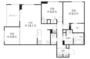 Sun West【2階】の間取り