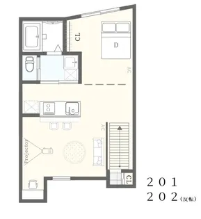 Bonheur Koenji【2階】の間取り