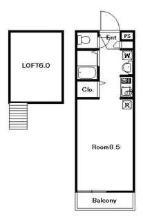 リバーガーデンOKA【2階】の間取り