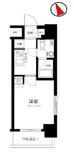 東京都江東区富岡2【マンション】の間取り