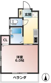 スカイガーデン【2階】の間取り