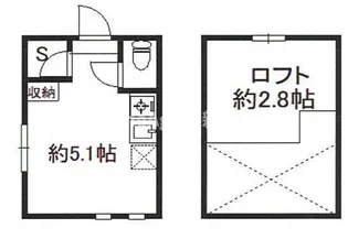 アーバンプレイス高田馬場α【1階】の間取り