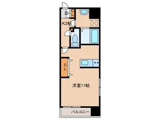 IRISSPIRA BRIGHT A s【2階】の間取り