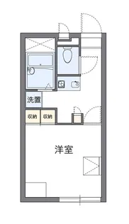 コラール キシ【1階】の間取り