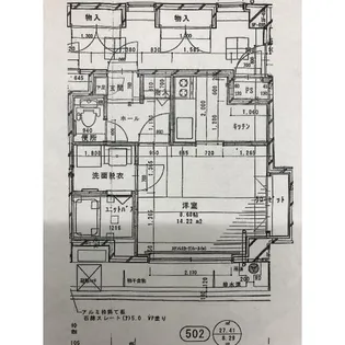 シティコート巣鴨【5階】の間取り