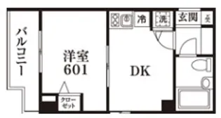 ワコーレ宮前平【4階】の間取り