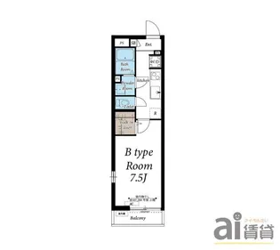ヴィラ上福岡【3階】の間取り
