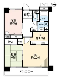 エルアージュ小石川A【3階】の間取り