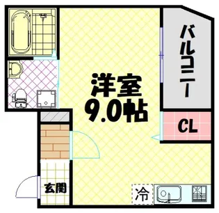 セニャリブロ【3階】の間取り