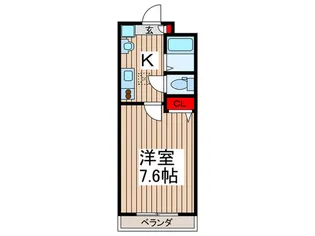 ハローパル南八幡【3階】の間取り