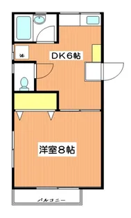 エルレーブ【1階】の間取り
