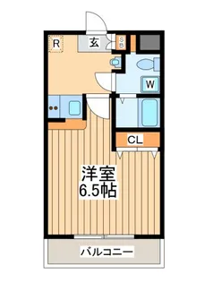 エスフォート玉川学園前【2階】の間取り