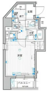 パークウェル代田橋【10階】の間取り